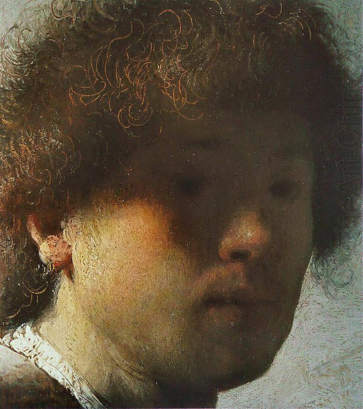 Self portrait detail, Rembrandt Peale